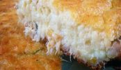 Torta de bacalhau cremoso