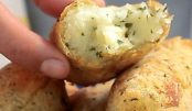 Bolinho de Aipim com Queijo