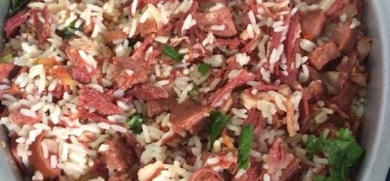 Arroz Carreteiro Simples
