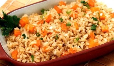 Arroz Integral à Grega