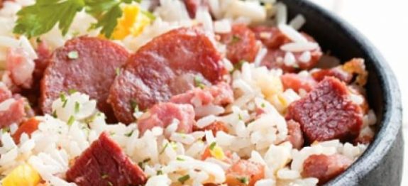 Arroz carreteiro superprático
