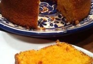 BOLO DE ABÓBORA E COCO