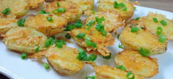 Batata assada ao Parmesão