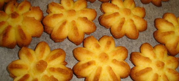 Bolachas de laranja