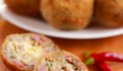 Bolinho Surpresa de Berinjela