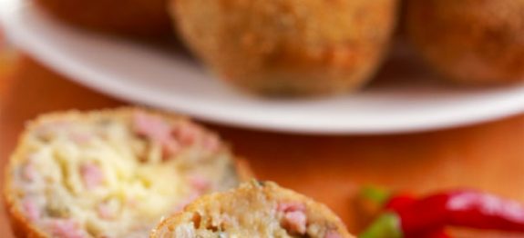 Bolinho Surpresa de Berinjela