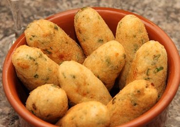 Bolinho de Bacalhau Assado