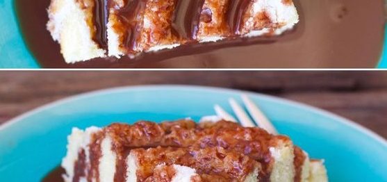 Bolo Fofinho com Calda de Nutella