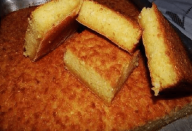 Bolo de Aipim com Coco