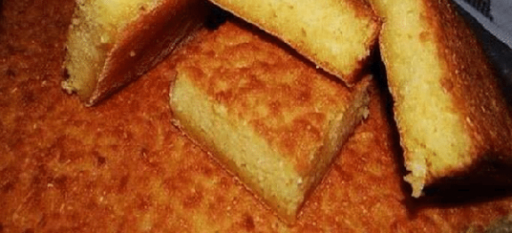 Bolo de Aipim com Coco
