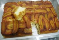 Bolo de Banana Caramelizada