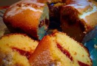 Bolo de Fubá Com Goiabada