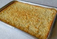 Bolo de Mandioca com Coco de Liquidificador