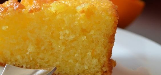 Bolo de Mexerica bem fofinho!