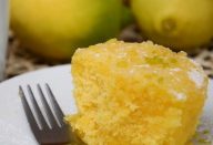 Bolo de limão em três minutos