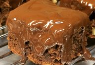 Brownie de Chocolate com calda suculenta