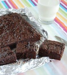 Brownie de ovomaltine