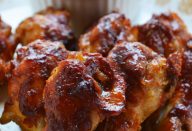 Coxinhas de Frango Assadas com Molho Barbecue