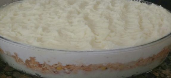 Escondidinho de Frango com Batata