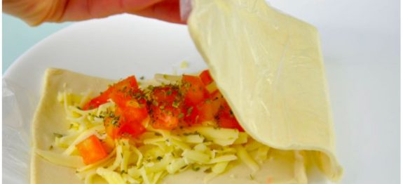 Folhado de Queijo de forno