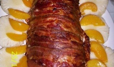 Lombo com Bacon Fatiado