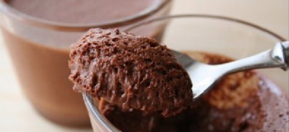 Mousse de Chocolate em Pó