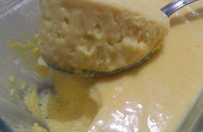 Mousse de leite ninho