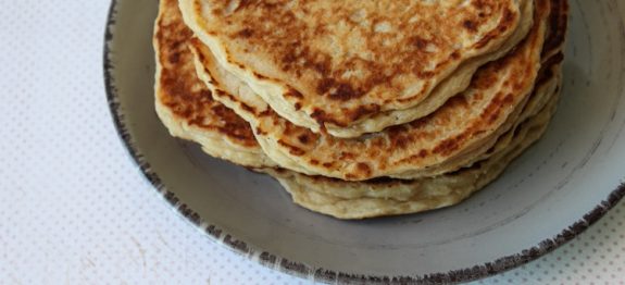 Panqueca de batata-doce