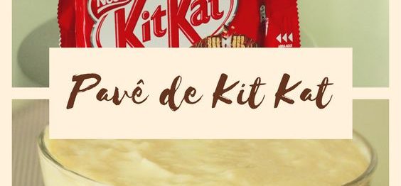 Pavê de Kit Kat