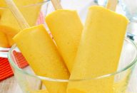 Picolé cremoso de milho