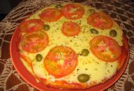 Pizza de Microondas