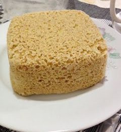PÃO DE FORMA MICROONDAS