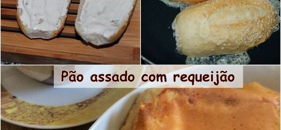 Pão com requeijão de padaria