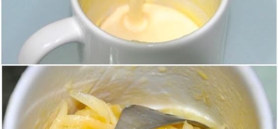 Pão de Queijo de Caneca em 3 minutos