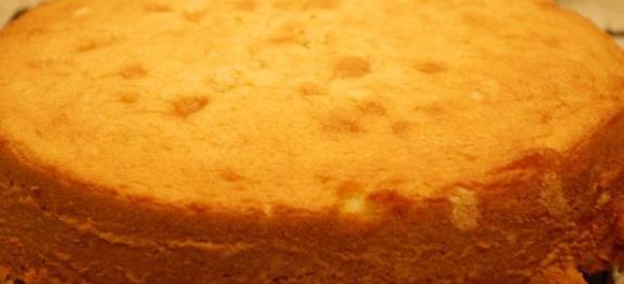 Pão de ló para bolos de aniversario