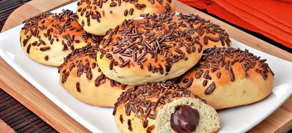 Pãozinho de brigadeiro