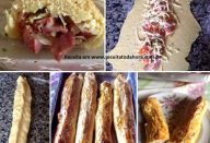 Receita de Baguetes Caseiras Recheadas