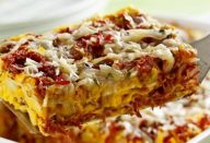 Receita de Lasanha de Carne Seca Com Abóbora
