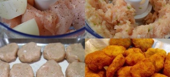 Receita de Nuggets de Frango Caseiros. É uma Delícia!
