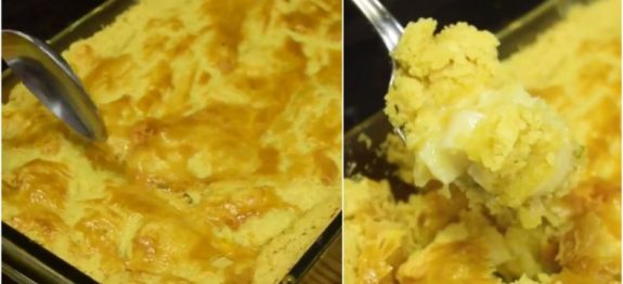 Receita de empadão de palmito e parmesão para comer até limpar a travessa