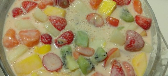 Salada de Frutas Cremosa