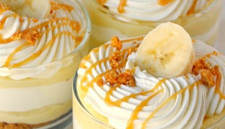 Sobremesa de Banana e Caramelo!