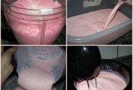 Sorvete rápido de gelatina