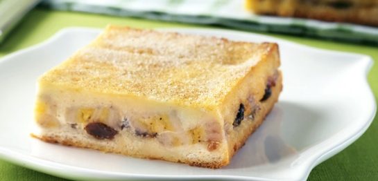 Torta De Banana Com Pão De Forma
