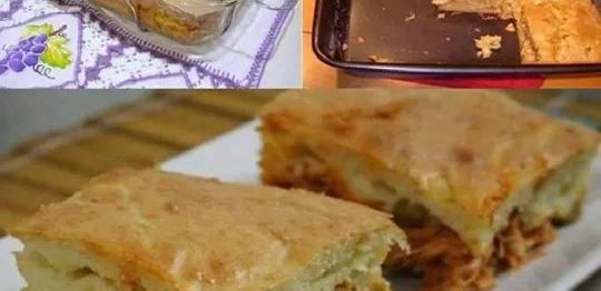 Torta de Frango de Liquidificador