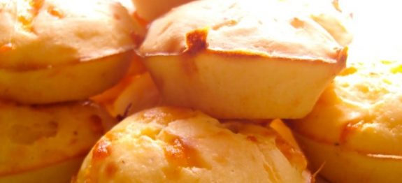 Um pãozinho de queijo mega diferente