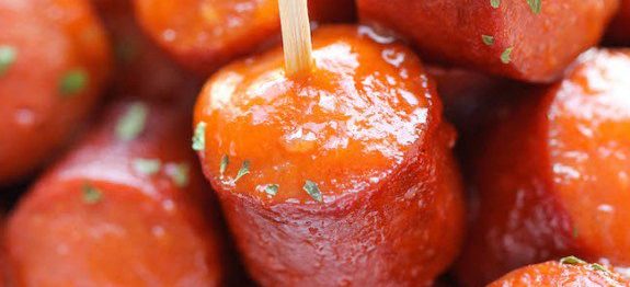 aperitivo de salsicha