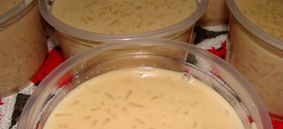 arroz doce ninho