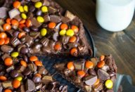 pizza de brownie
