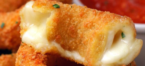 recheada com queijo